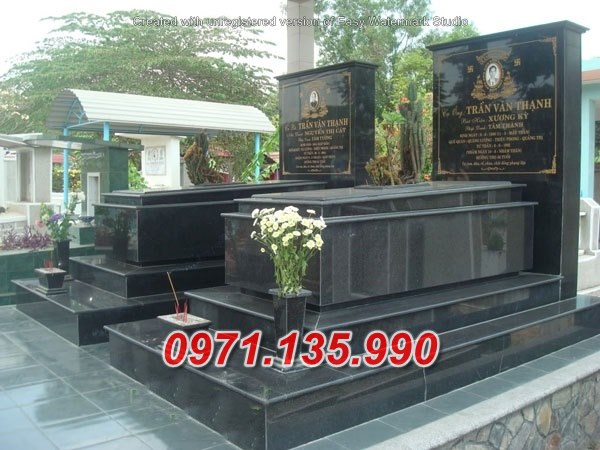 Mẫu mộ đá hoa cương đẹp bán tại Vũng Tàu